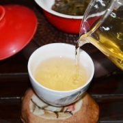 2015年纯韵普洱生茶，纯香洁净，香甜口感