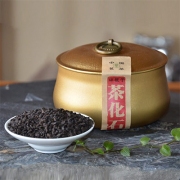 2017年度碎银子金奖黑钻珍珠茶化石300g