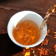2003年紫大益7542中期老生茶