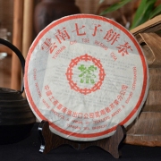 2004年中茶绿印熟茶 口感香浓厚滑，饱满如浆