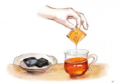 普洱茶茶膏药用机理